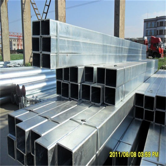 Rectangular Galvanized Steel Tube (hot dipped galvanized)