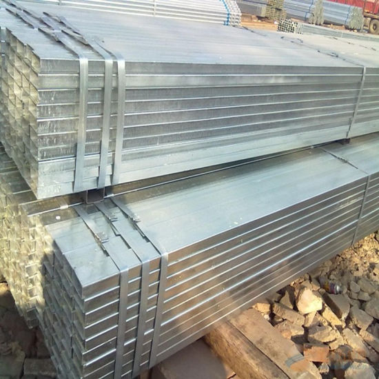 200X400mm Galvanized Rectangular Steel Hollow Section