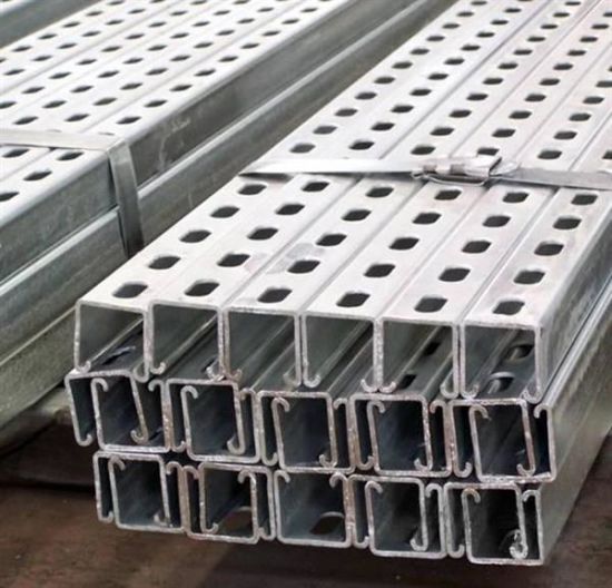 Galvanized Photovoltaic Support Made by U-Steel/C-Steel