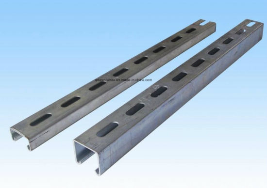 HDG U Channel Steel Use for Solar Stand
