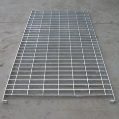 Grid Hot DIP Galvanized Steel Fencing Making by Steel Flat
