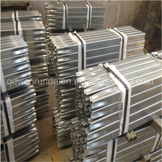 2′′x2′′ HDG Square Perforated Pipe