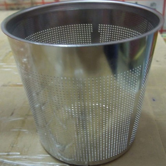 Galvanized Perforated Sheet Use for Making Trash Can